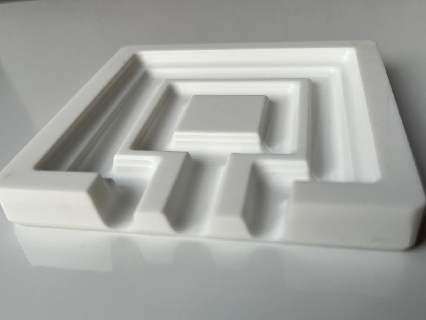 White Corian Soap Dish