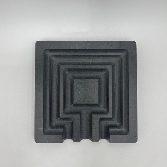 Gray Corian Soap Dish