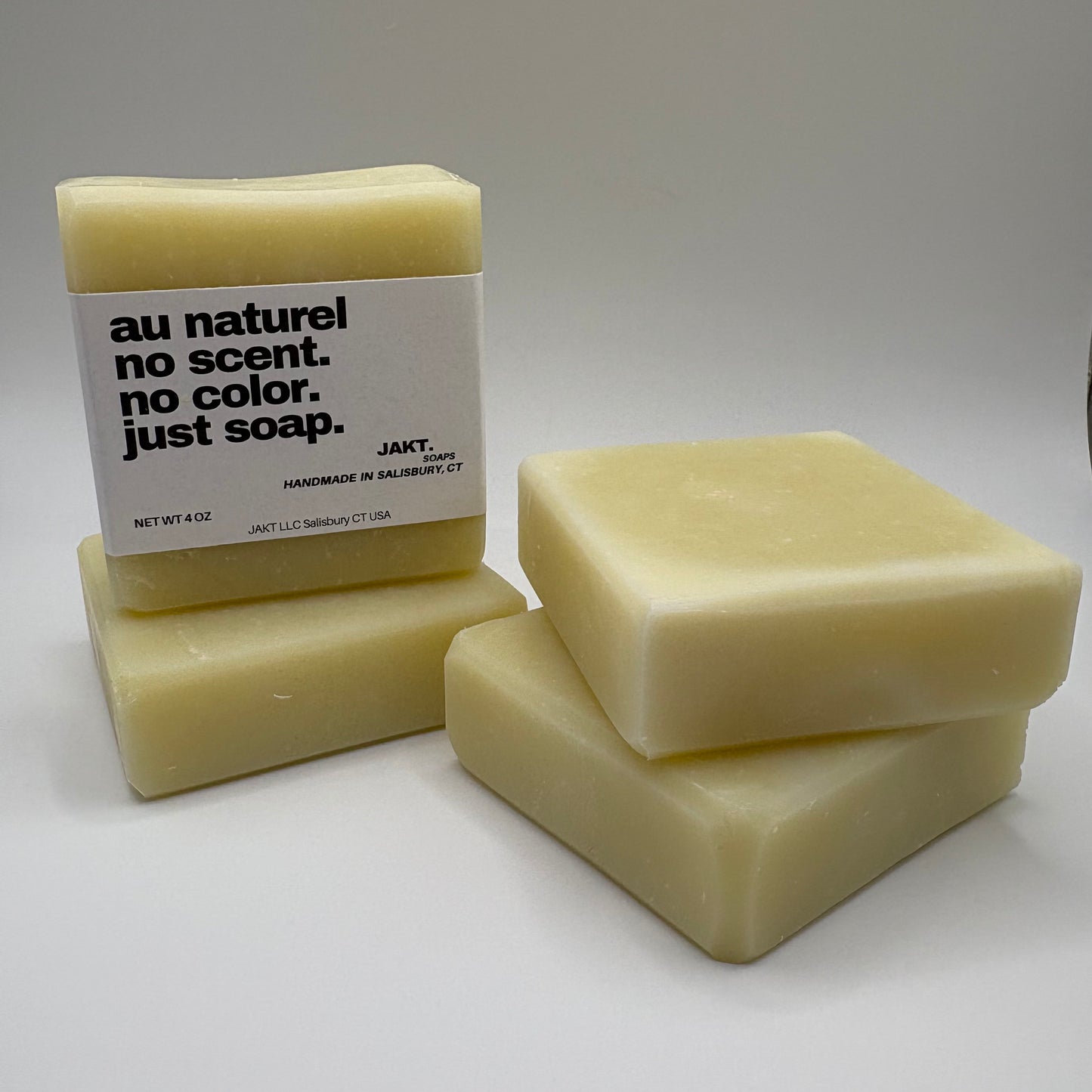 Au Naturel - No Scent. No Color. Just Soap.