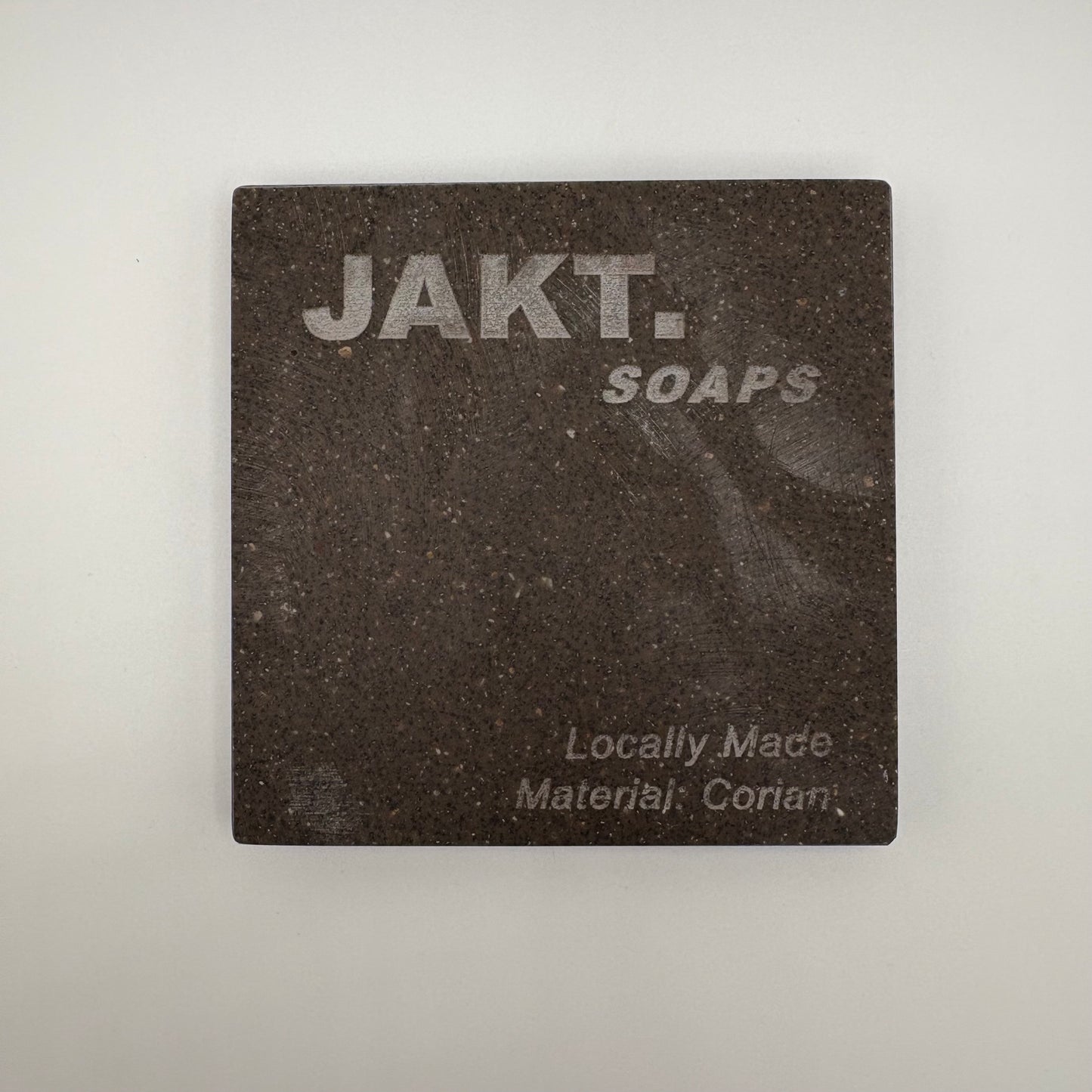 Speckled Brown Corian Soap Dish