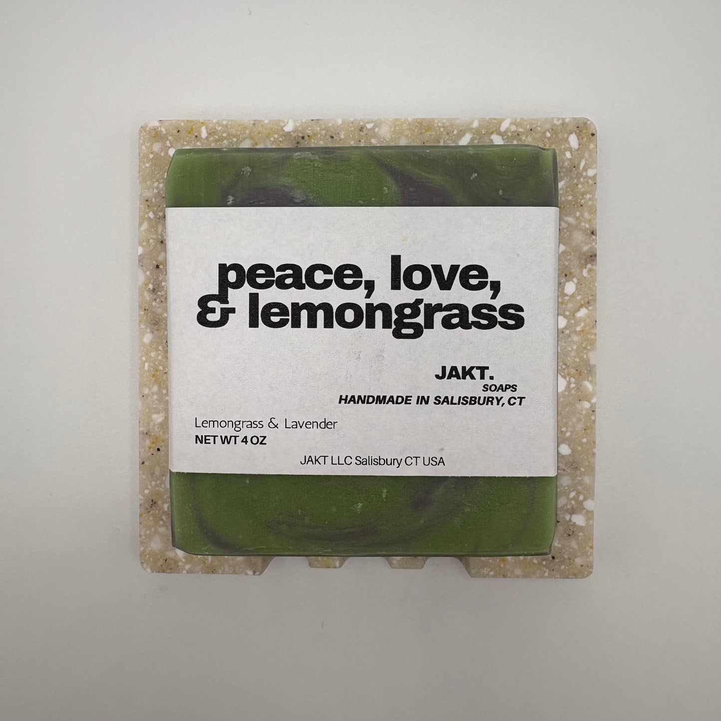 Speckled Cream Corian Soap Dish