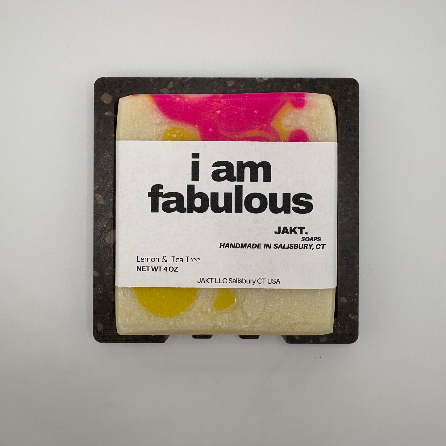 Speckled Brown Corian Soap Dish