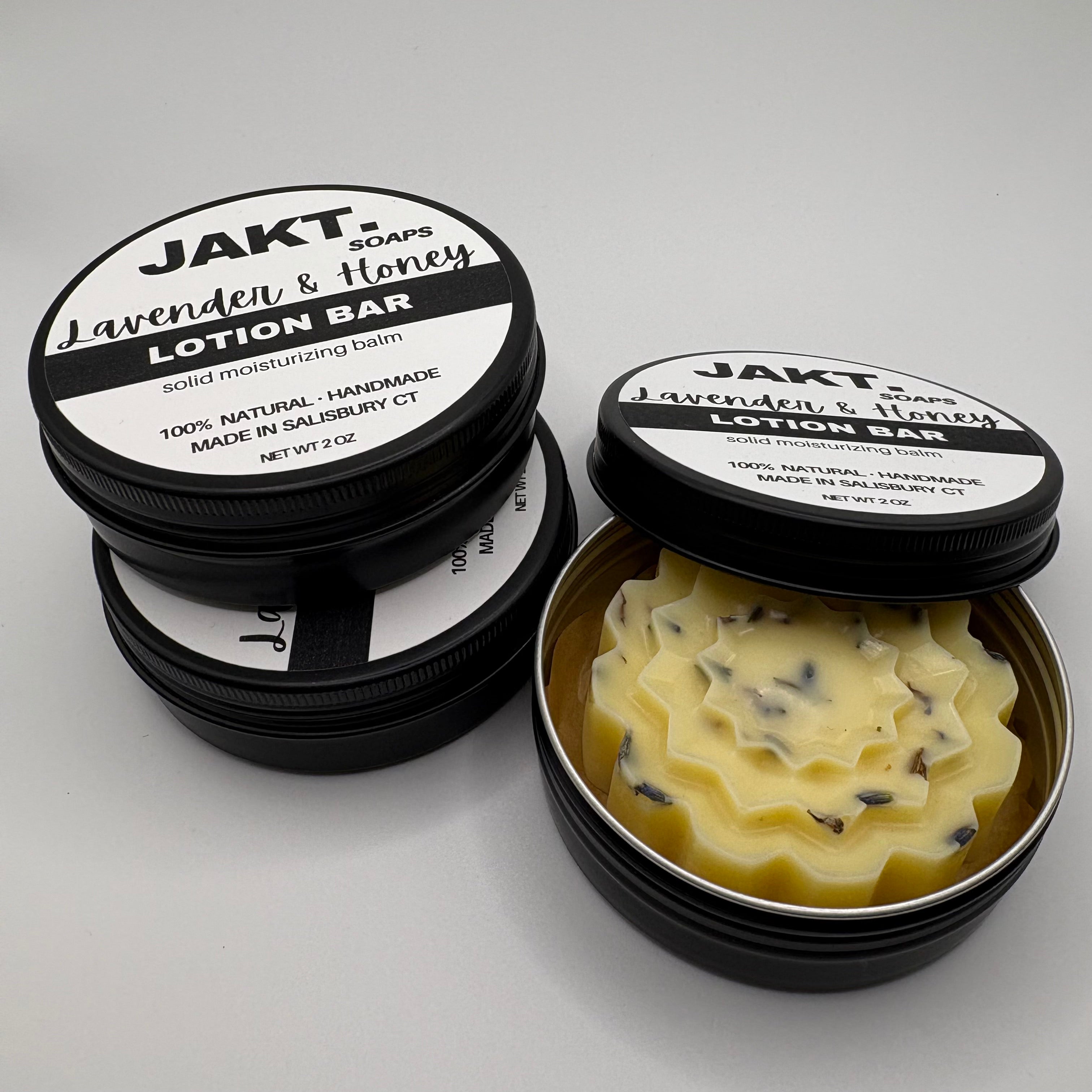 Lavender & Honey Lotion Bar – JAKT LLC