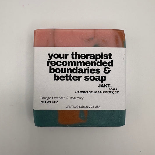 Your Therapist Recommended Boundaries & Better Soap